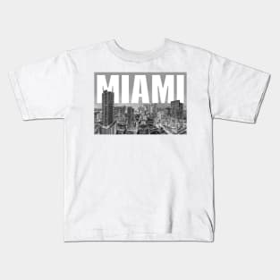 Miami Cityscape Kids T-Shirt